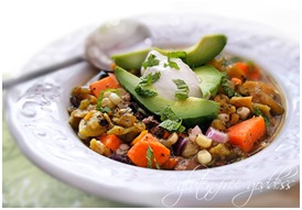 2. Green chili stew